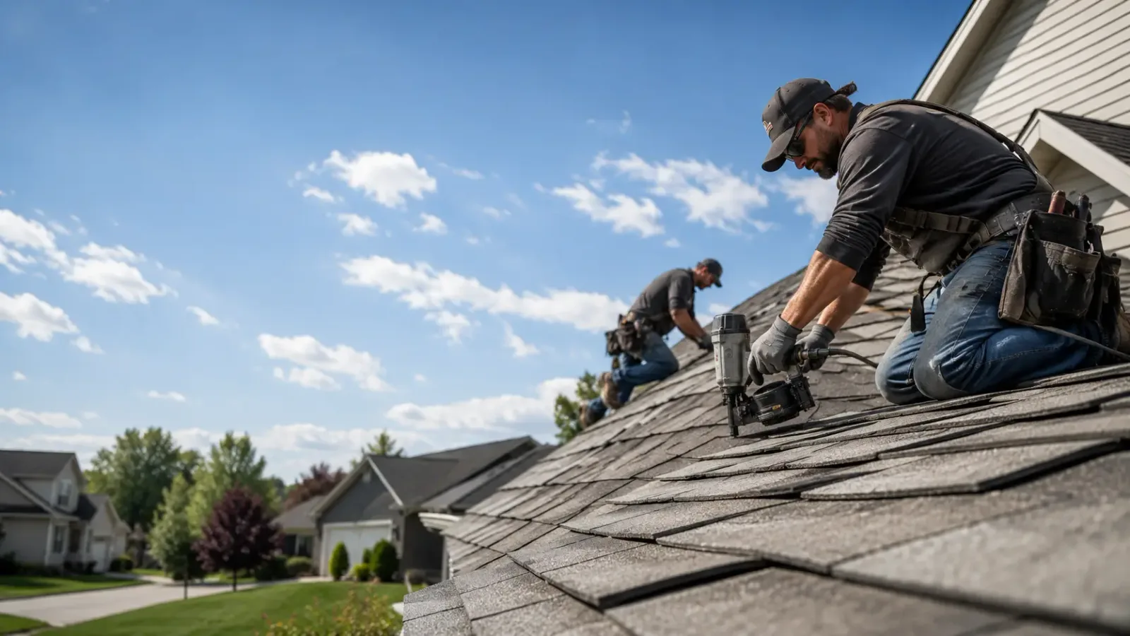 Storm Damage Roof Repair in Moffett, OK near me